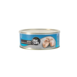 Konservuotas Tunas Saulėgrąžų Aliejuje skardinėje HER SAN 750 g